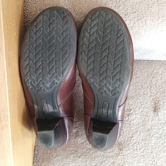 Bare Traps Tyley Leather Scrunchy Heel Booties 9M Brown - Picture 11 of 16